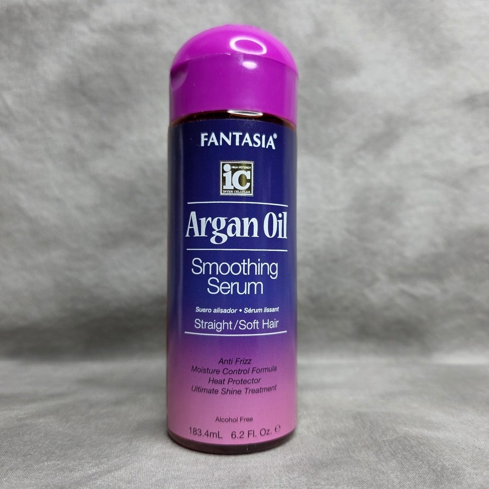 Fantasia IC Smoothing Serum w/Argan Oil 6 oz for Straight‎ & Soft Hair